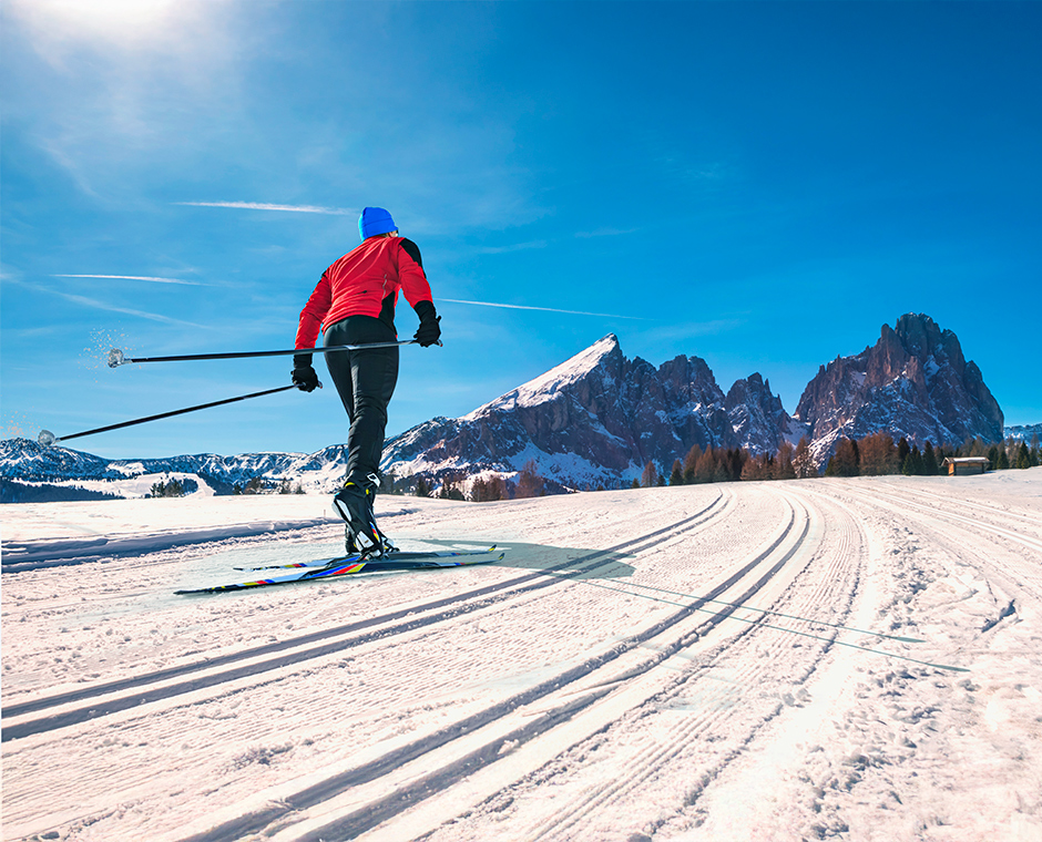 piste da fondo val gardena