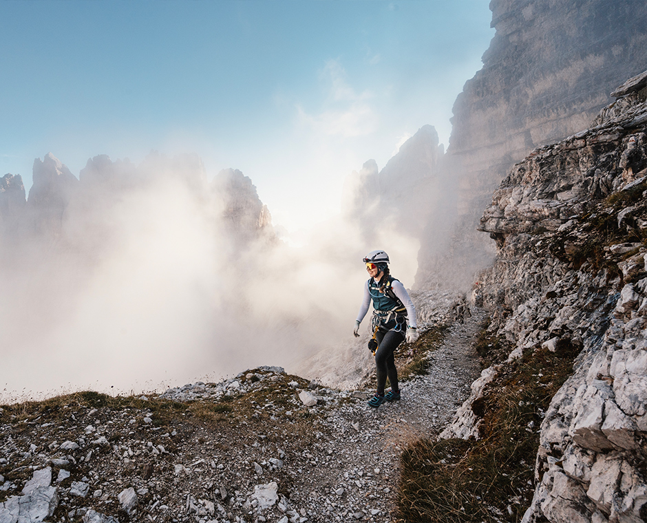 Ferrata strada degli alpini