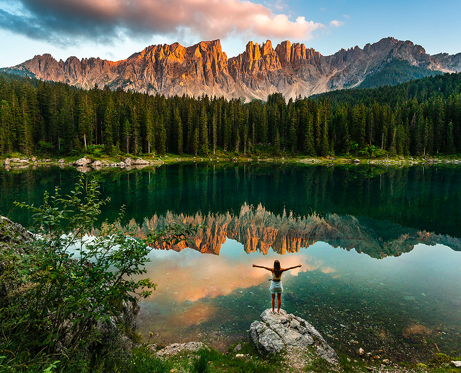 03 laghi naturali non balneabili lago di carezza