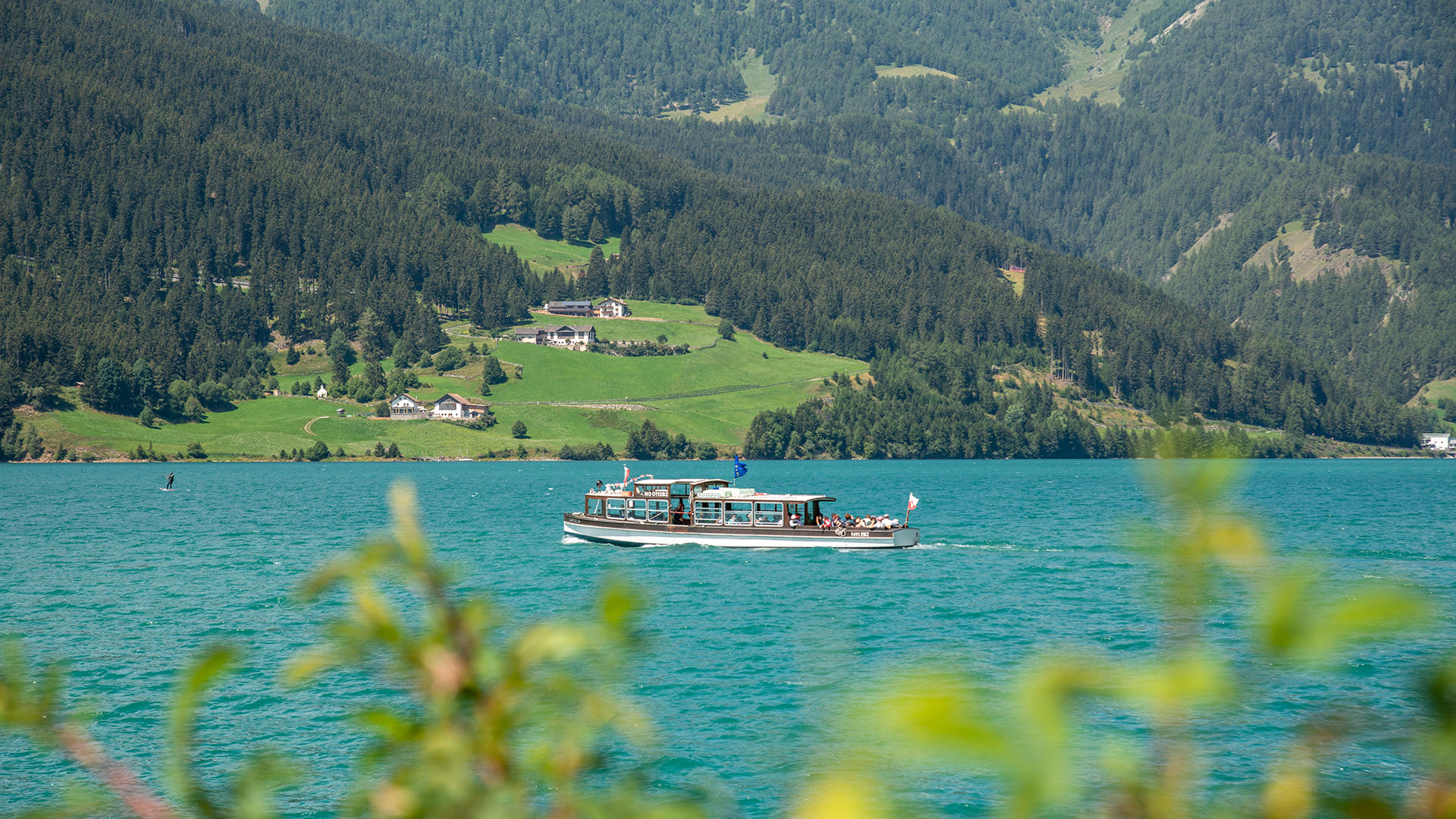 lago di resia battello