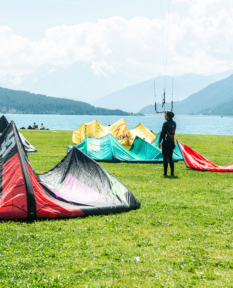 lago di resia sport acquatici