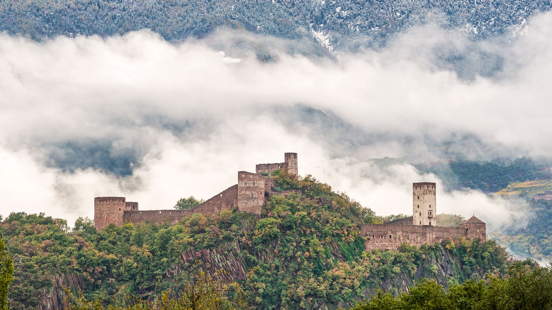 castel firmiano autunno