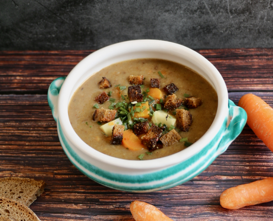Zuppa di pane nero