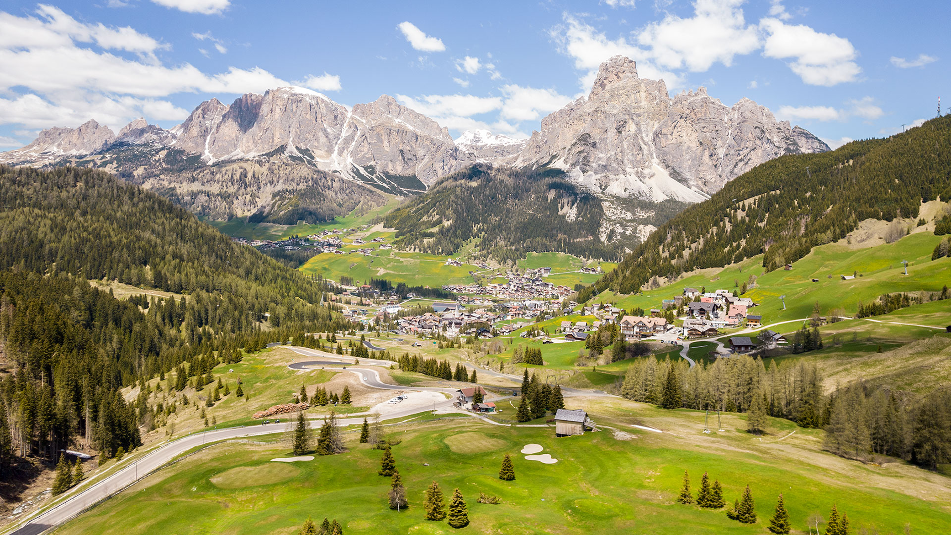alta badia panorama estate sassongher