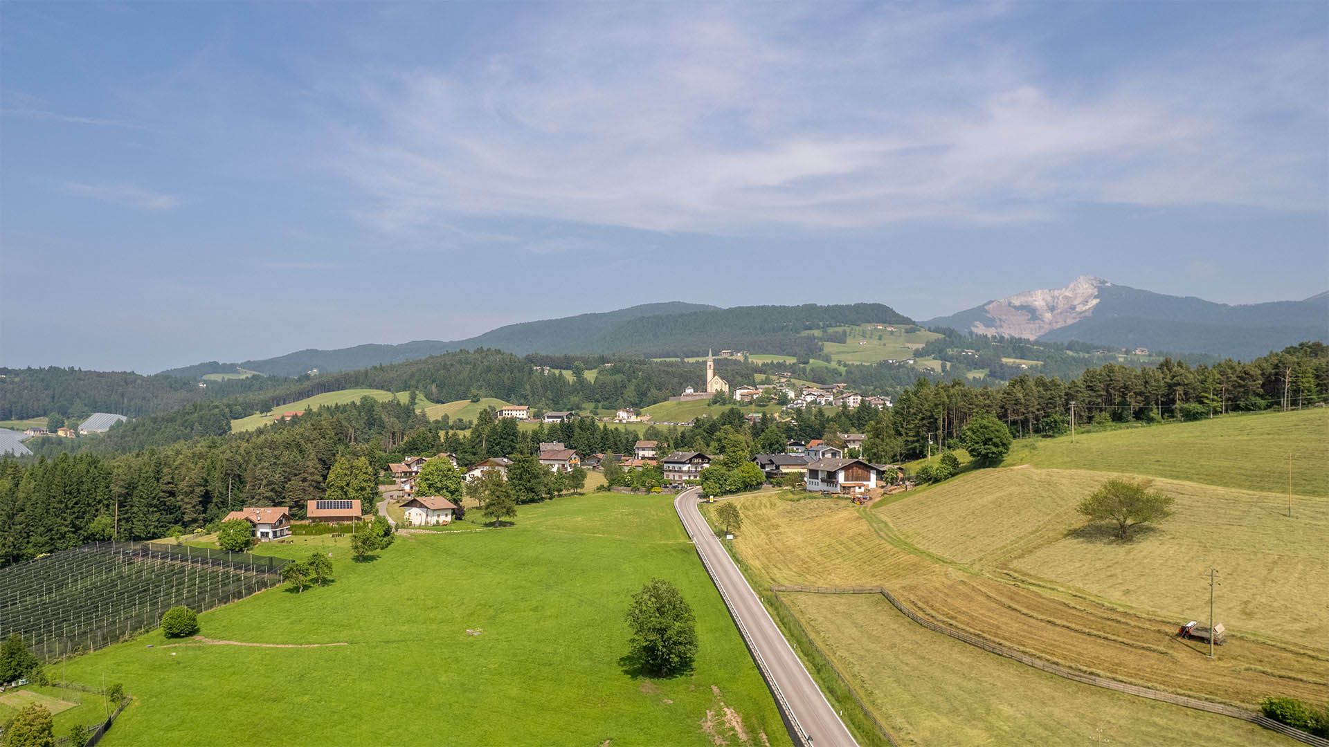 Vista panoramica su Aldino