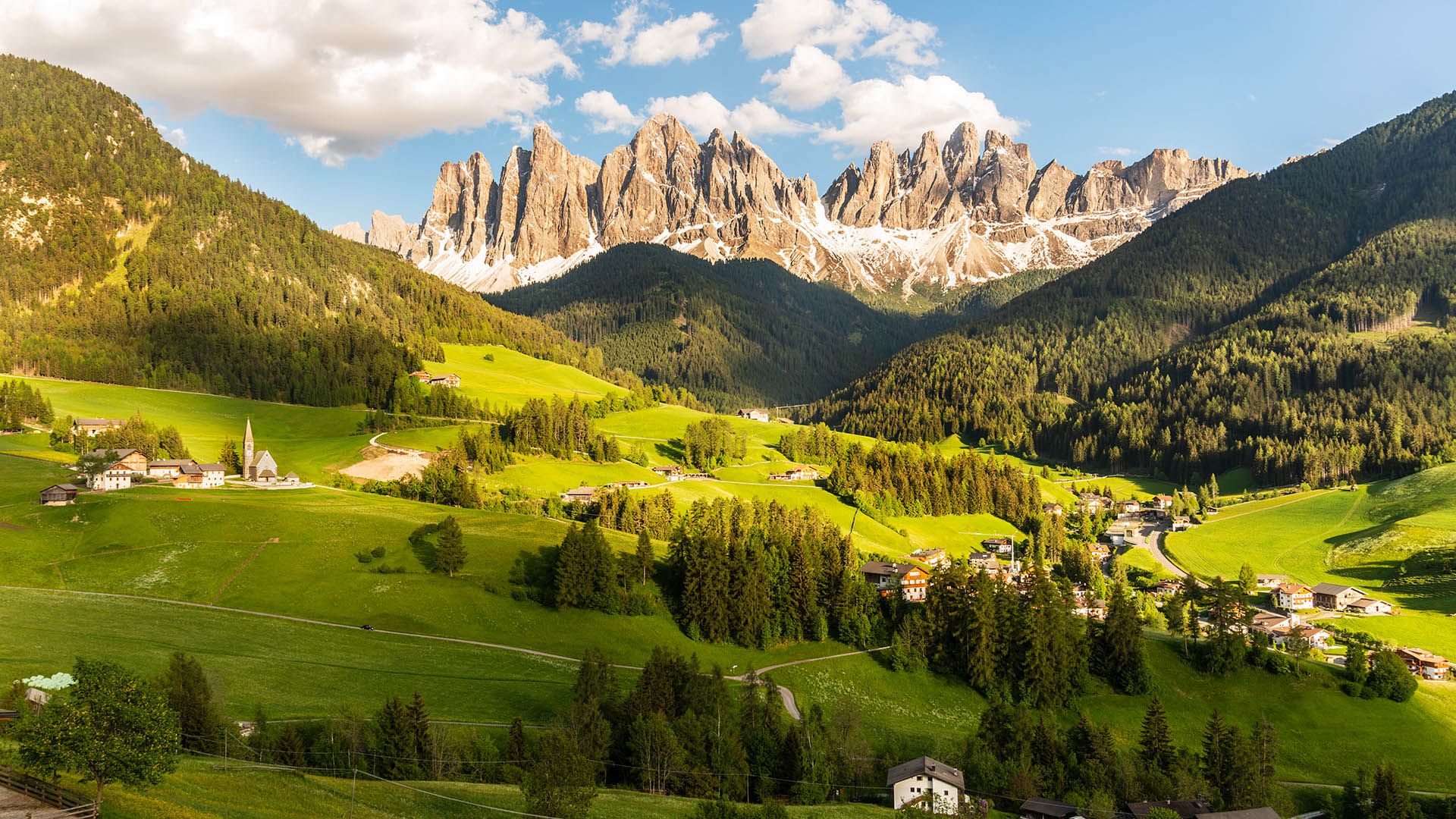 Panorama da santa maddalena