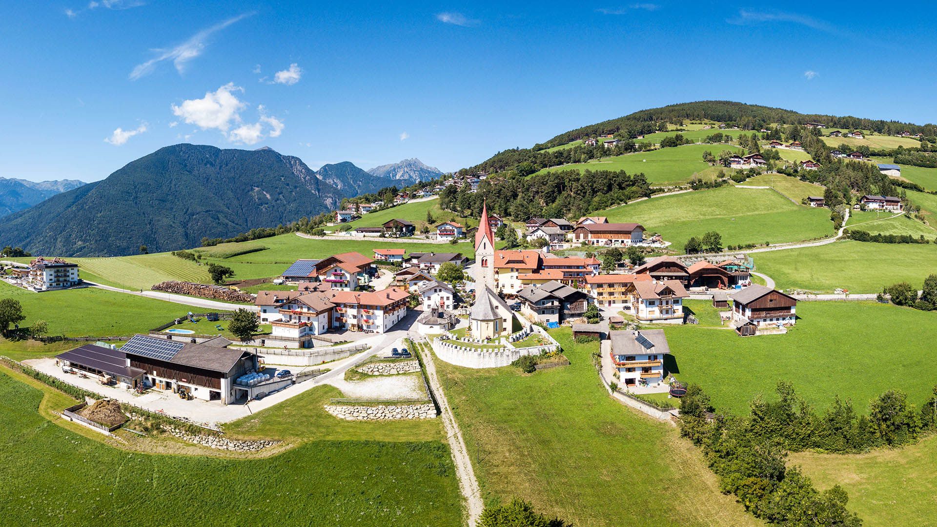 Vacanze estive Valle Isarco - paese di Spinga