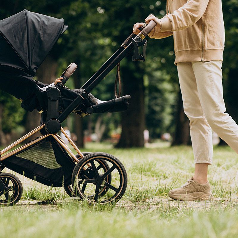 Wandern mit Kinderwagen