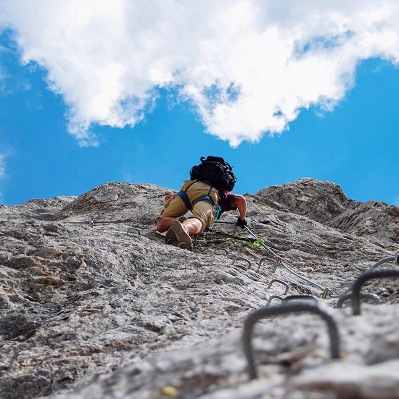 Ferrata Strada degli Alpini