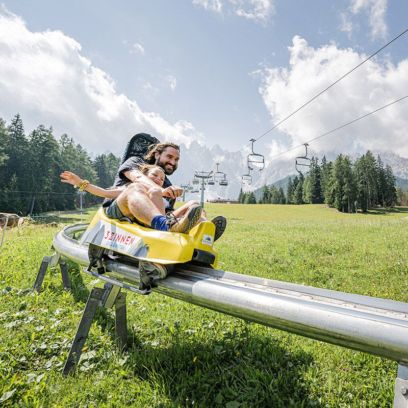 Der Funbob in Innichen