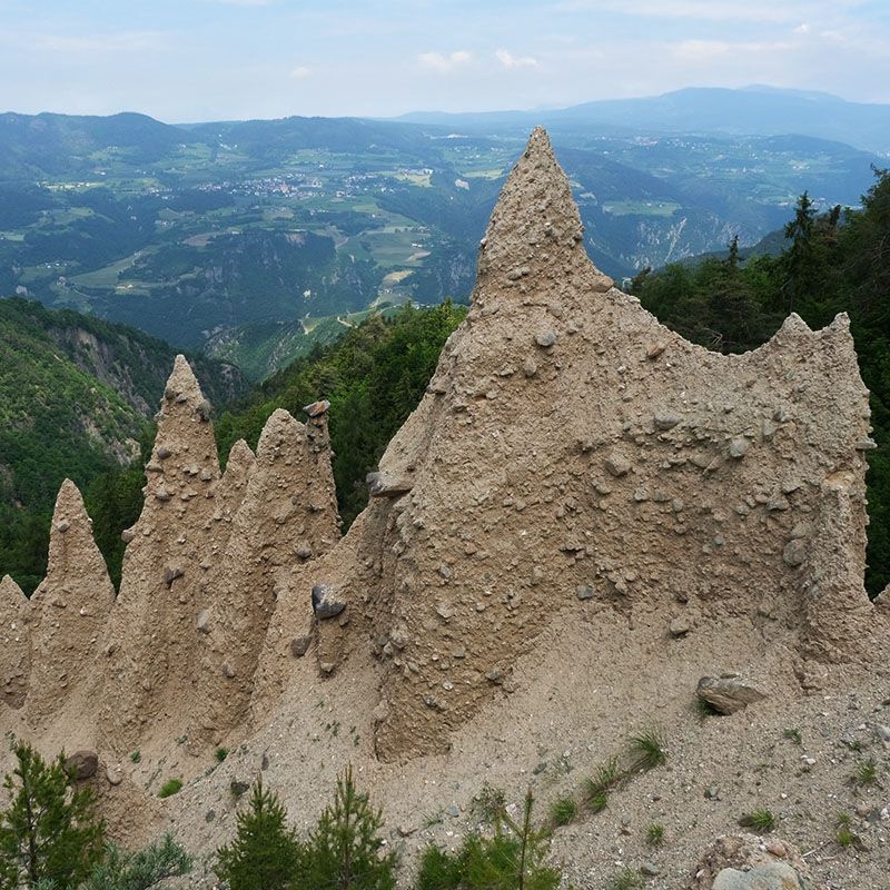 Piramidi di terra a Collepietra